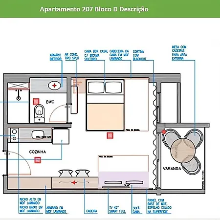 Flat Em Muro Alto - Porto De Galinhas - Makia D207 Exterior photo